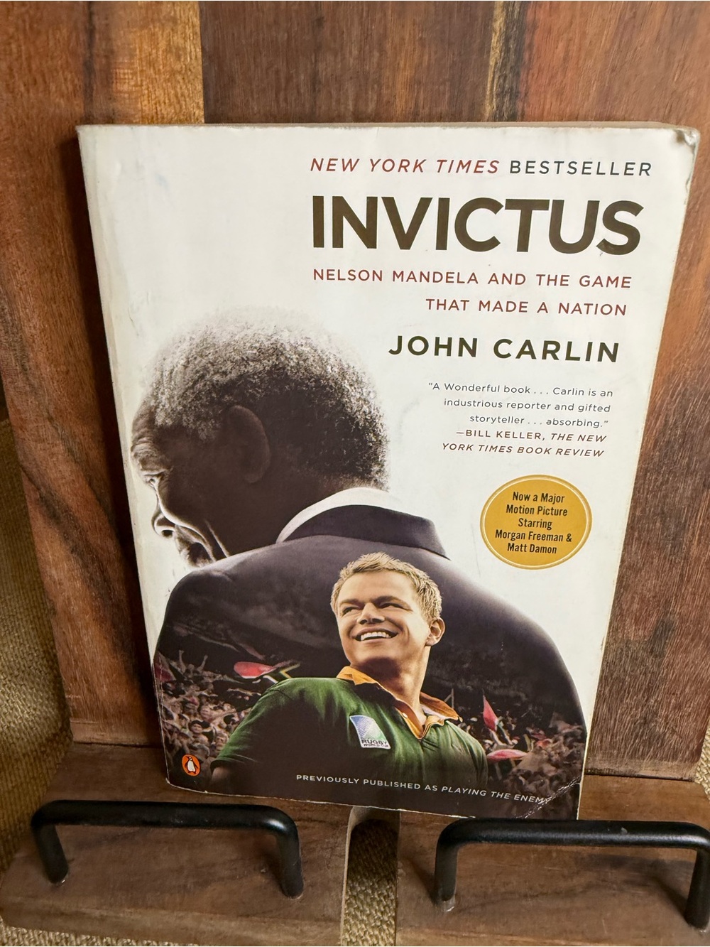 Paperback edition book Invictus